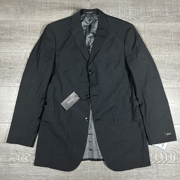 Hugo Boss Connery Smart Blazer 40L NWT‎ Wool Mohair Guabello Luxair Barneys
